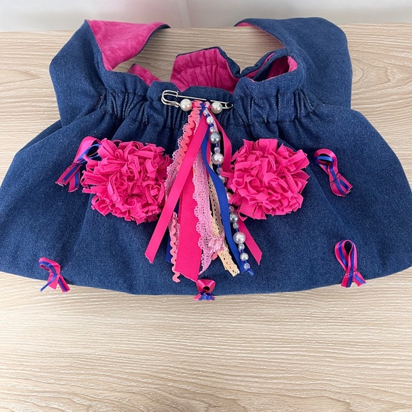 DESIGNER "FURBABY" TOTE CARRIER (NWOT) HANDMADE - Picture 5 of 11